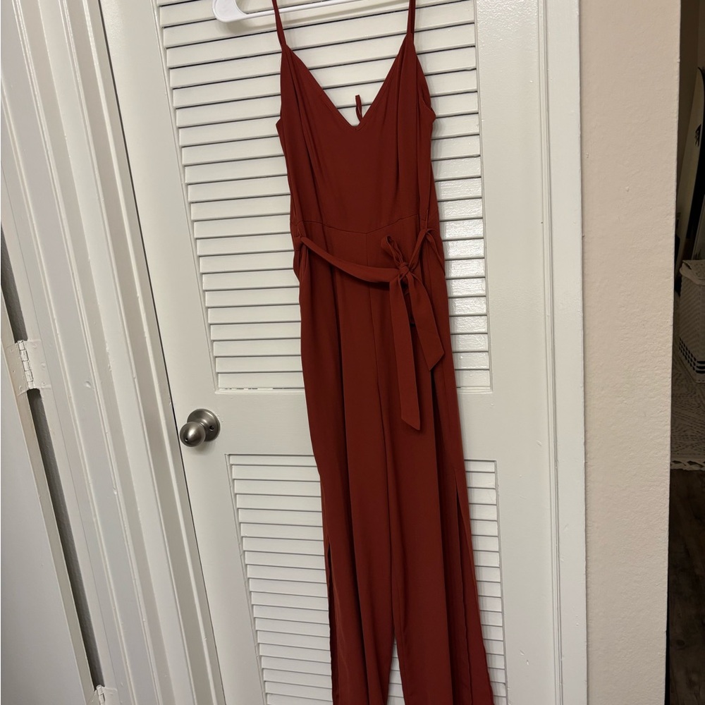 Forever 21 Terracotta Jumpsuit